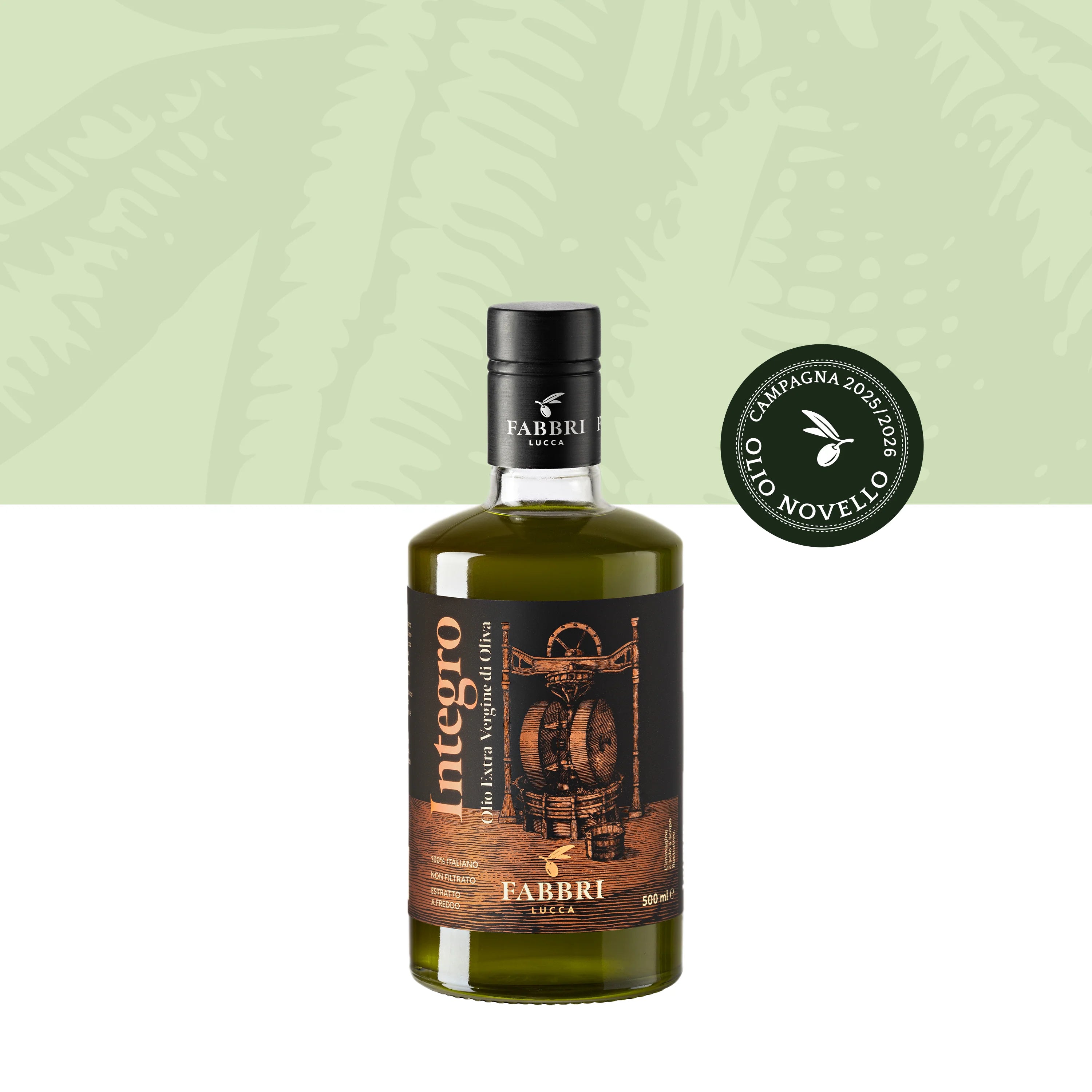 100% Italian Extra Virgin Olive oil 500ml